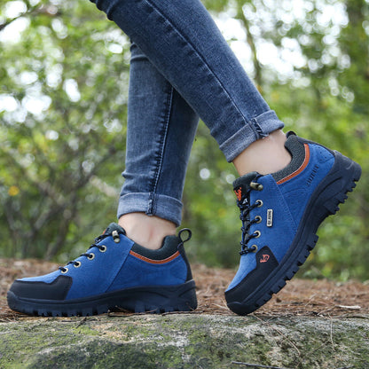 Men’s Steel Toe Hiking Work Shoes – Puncture-Resistant, Lightweight, Slip-Resistant & Durable for Outdoor Work