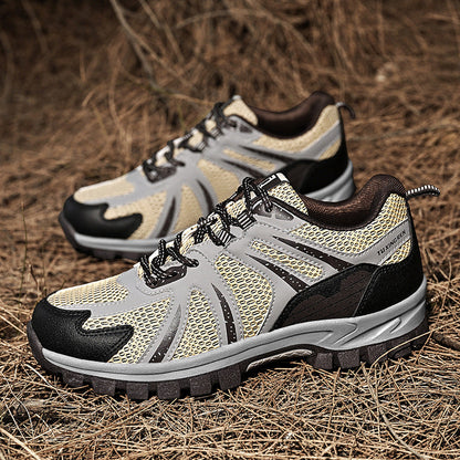Men’s Steel Toe Safety Sneakers – Breathable Mesh, Lightweight Comfort, Non-Slip Grip & Puncture-Resistant Protection