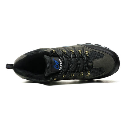 Men’s Rugged Outdoor Shoes – Wide Toe Comfort, Strong Grip & Built for Tough Terrain