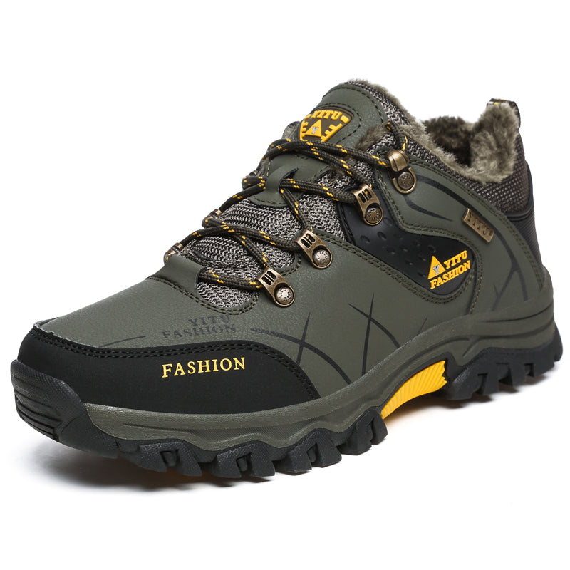 (💥NOW ON: 70% OFF Sale!🔥) Latest Men's Genuine Leather Non-Slip Waterproof Outdoor Hiking Shoes