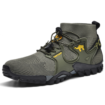 Men's Brand Hiking Shoes Outdoor Shoes Waterproof Non-slip anti-sprain