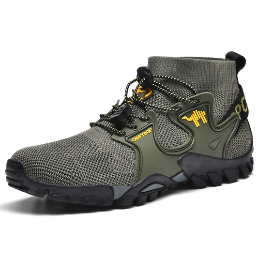 Men's Brand Hiking Shoes Outdoor Shoes Waterproof Non-slip anti-sprain