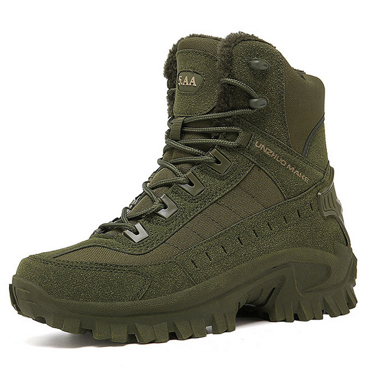 (🎁#3 Best Seller) Men's Combat Boots Orthopedic Support Hiking Boots Waterproof Anti-Puncture Work Boots