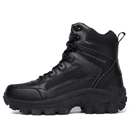 (🎁#3 Best Seller) Men's Combat Boots Orthopedic Support Hiking Boots Waterproof Anti-Puncture Work Boots