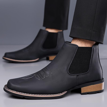 Men's Slip On Chelsea Ankle Boot - Slip-On, Waterproof, Maximum Support, Wide Toe Box with Arch Support