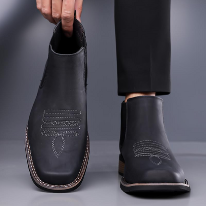 Men's Slip On Chelsea Ankle Boot - Slip-On, Waterproof, Maximum Support, Wide Toe Box with Arch Support