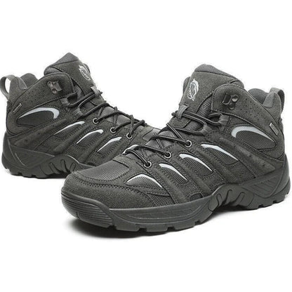 Men’s Orthotic Hiking Work Boots – Arch Support, Wide Toe Box, Protective Design, All-Day Stability